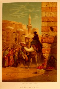 "Una calle en El Cairo"