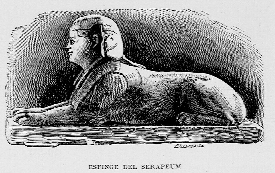 "Esfinge del Serapeum"