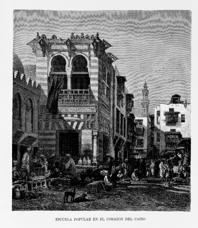 "Escuela popular en el corazón del Cairo"