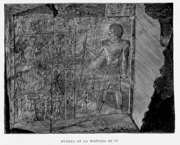 "Puerta de la Mastaba de Ti"