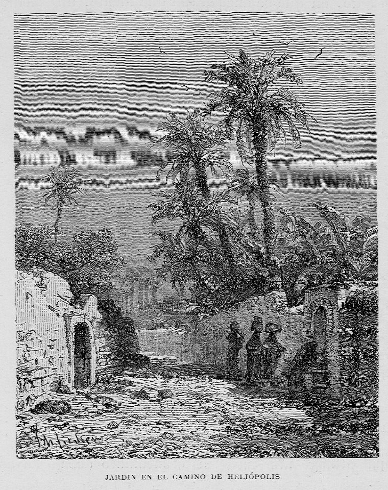 "Jardín en el camino de Heliópolis"