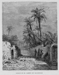 "Jardín en el camino de Heliópolis"