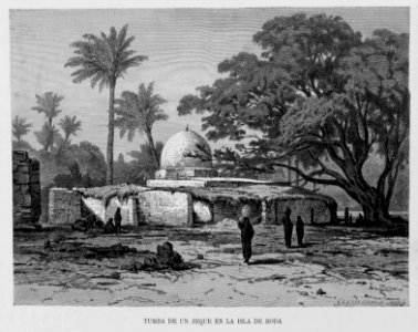 "Tumba de un jeque en la isla de Roda"