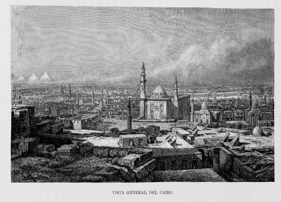 "Vista general del Cairo"