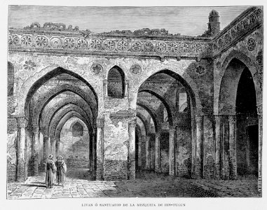 "Livan o santuario de la Mezquita de Ibn-Tulun"