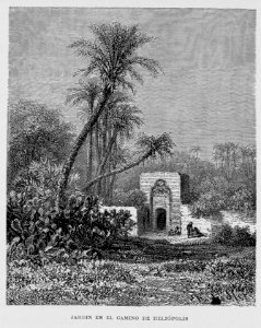 "Jardín en el camino de Heliópolis"