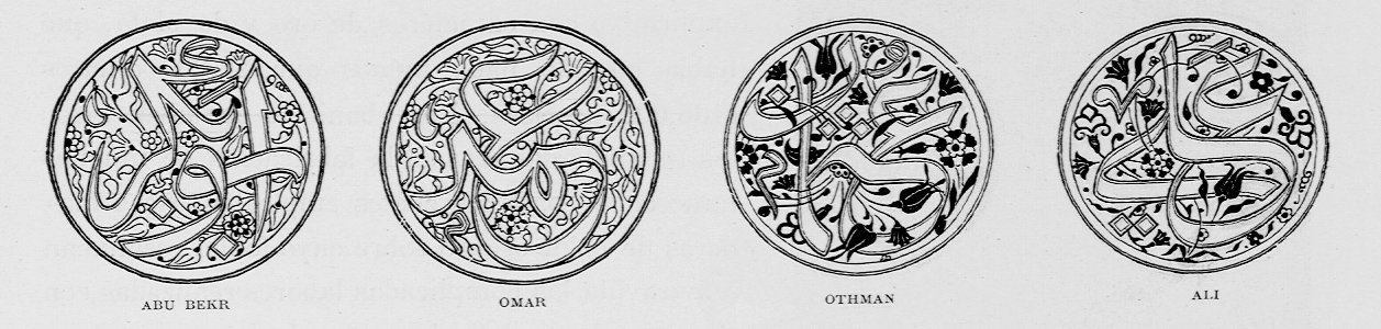 "Abu Bekr, Omar, Othman, Ali"