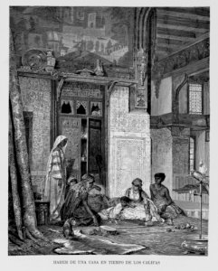 "Harem de una casa en tiempo de los califas"
