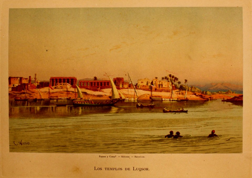 "Los templos de Luqsor"