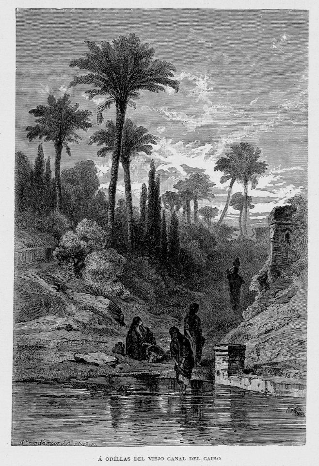 "A orillas del viejo canal del Cairo"