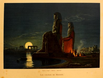 "Los colosos de Memnon"