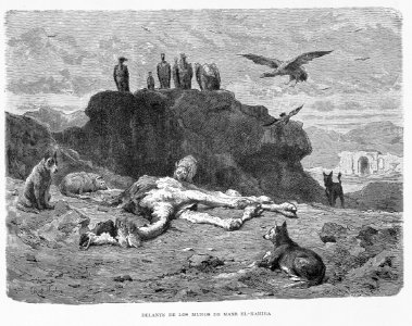 "Delante de los muros de Masr El-Kahira"