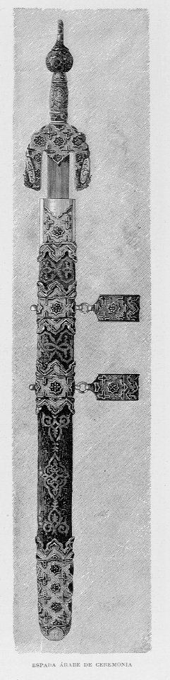 "Espada árabe de ceremonia"
