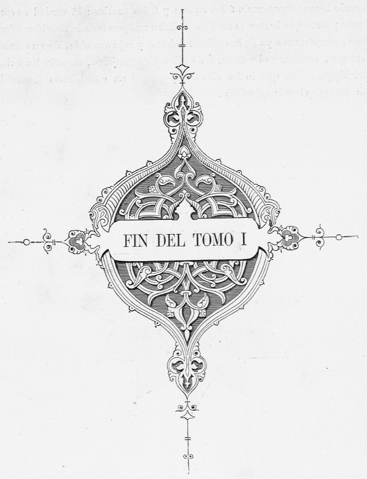 "Fin del tomo I"