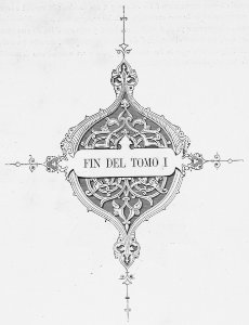 "Fin del tomo I"