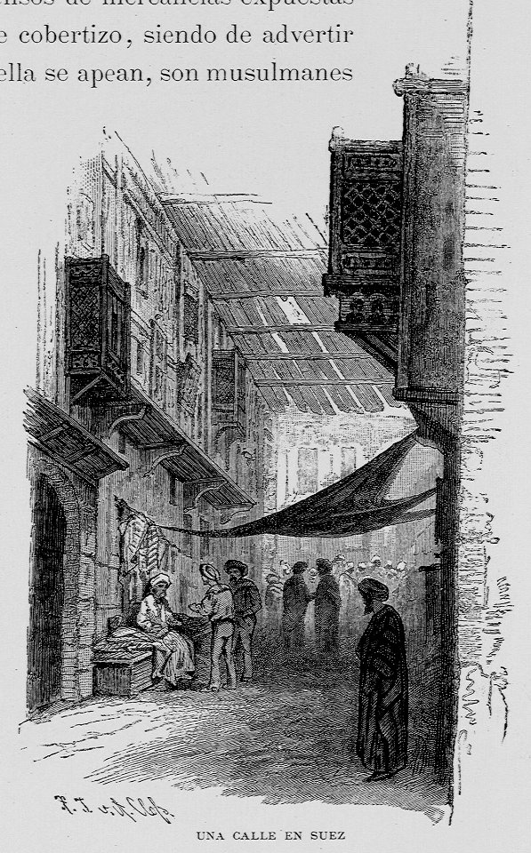 "Una calle en Suez"