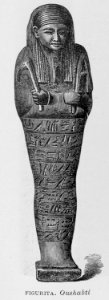 "Figurita. Oushabti"