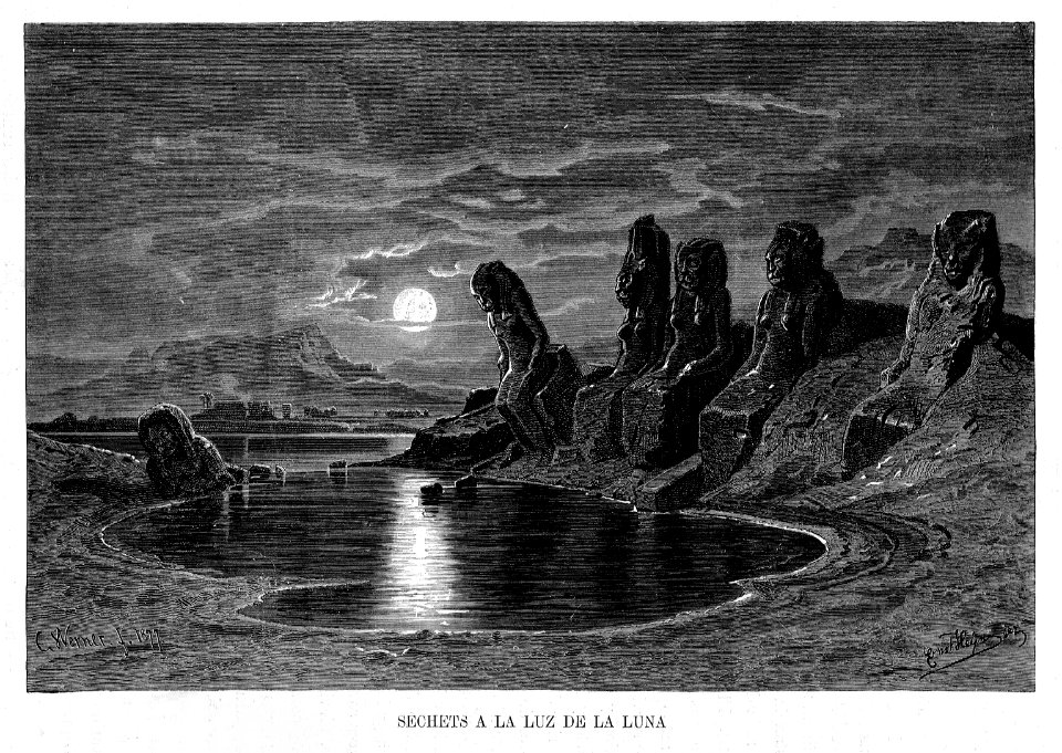 "Sechets a la luz de la luna"