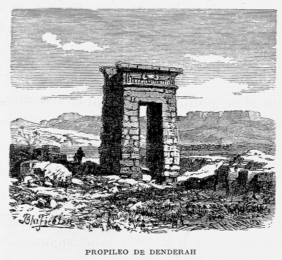 "Propileo de Denderah"
