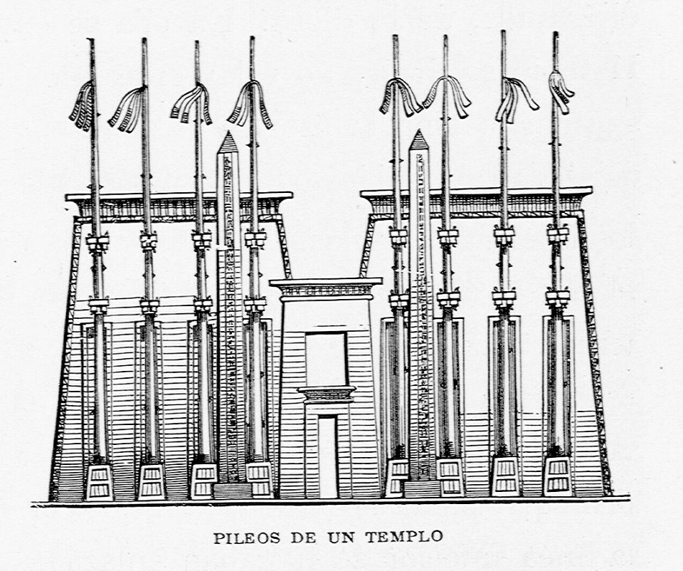 "Pileos de un templo"
