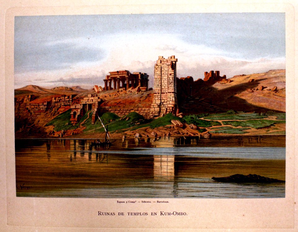 "Ruinas de Templos en Kum-Ombo"