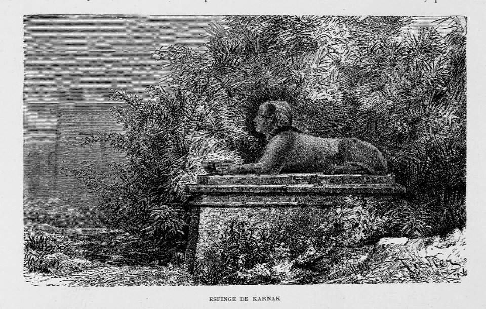"Esfinge de Karnak"