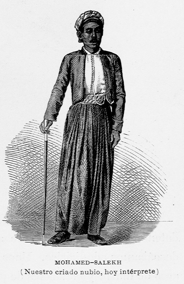 "Mohamed-Salekh (Nuestro criado nubio, hoy intérprete)"