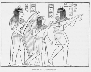 "Músicos del antiguo egipto"