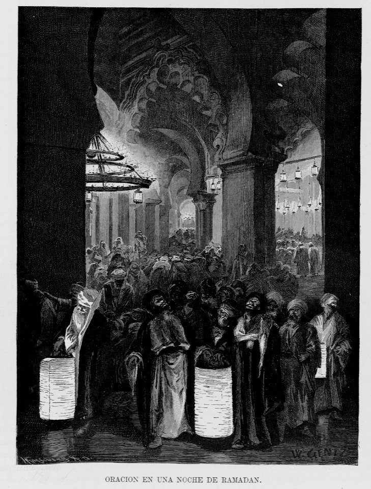 "Oración en una noche de Ramadán"