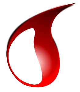 drop of blood. Free illustration for personal and commercial use.