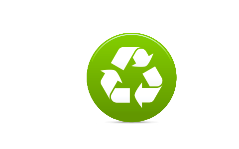 Icon Series - Recycle Sign. Free illustration for personal and commercial use.
