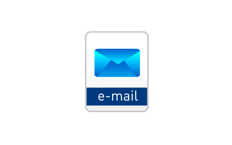 Envelope with paper sheet - concept of email. Free illustration for personal and commercial use.