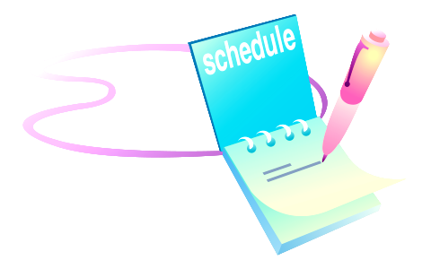 Schedule memo icon. Free illustration for personal and commercial use.