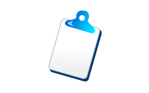 Clipboard icon. Free illustration for personal and commercial use.