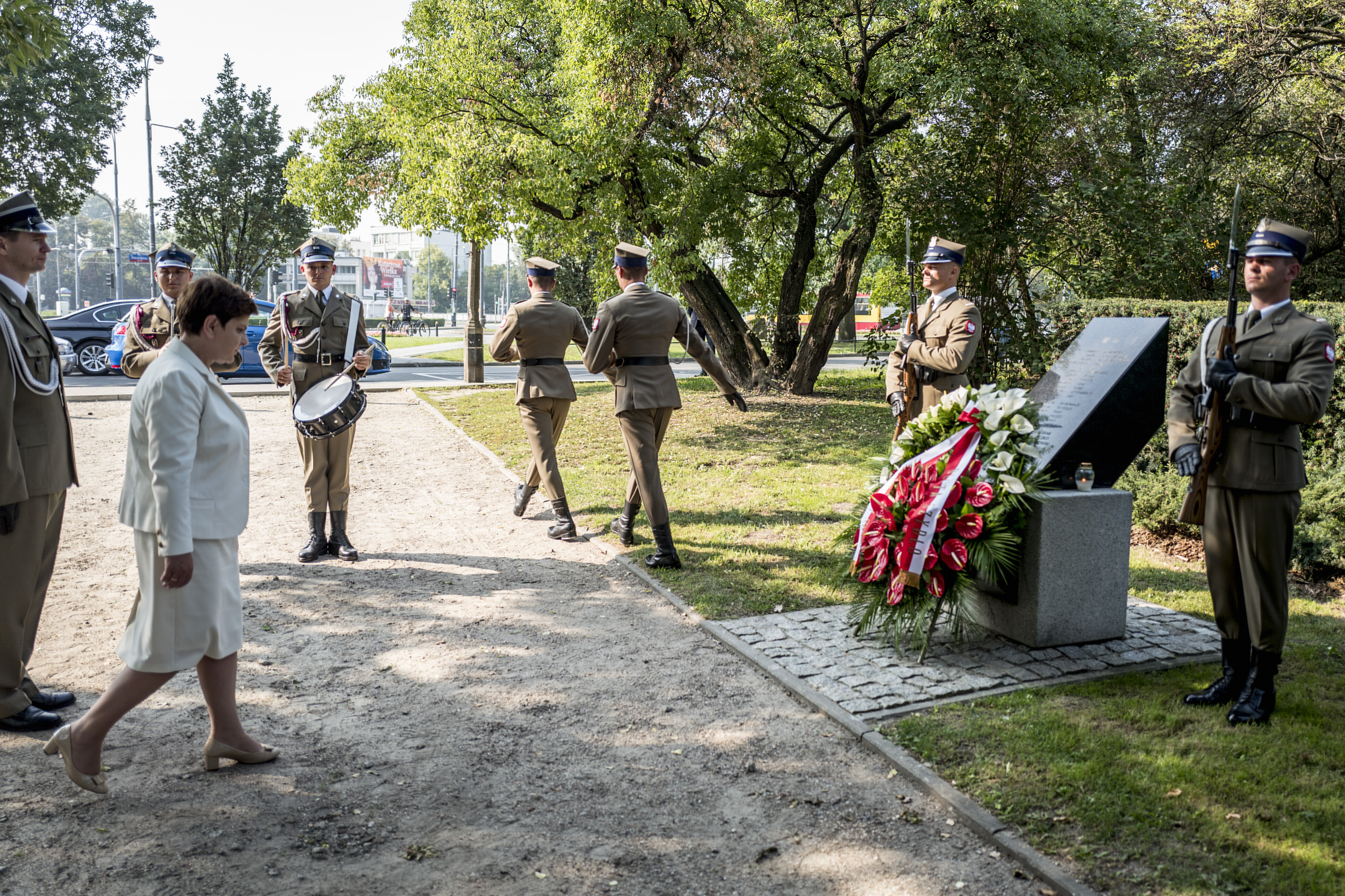 Premier Beata Szydło oddała hołd ofiarom zamachów z 11 września w USA
