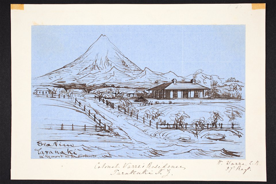 Seaview, Taranaki, Mt Egmont in the distance. (48753378226)