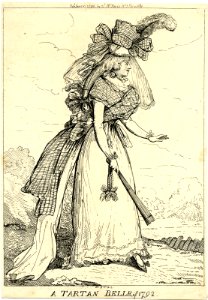 A tartan belle of 1792 (BM 1851,0901.612)