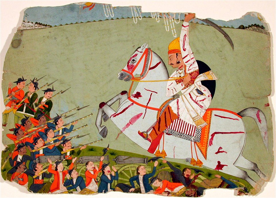 A thakur fighting Europeans (6125108326)