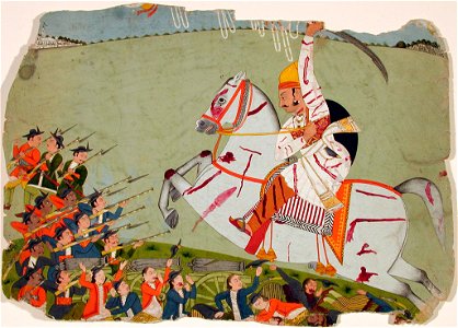 A thakur fighting Europeans (6125108326)