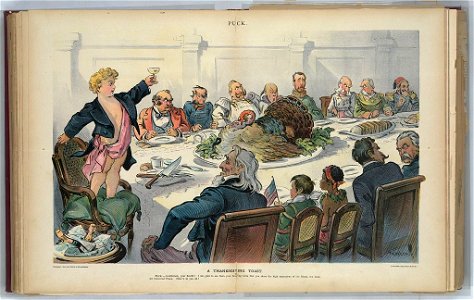 A Thanksgiving toast - Keppler. LCCN2012647492