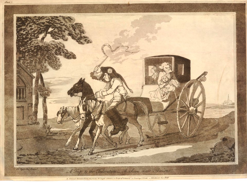 A Trip to the Federation - A Scene near Amiens (BM 1985,0119.121)