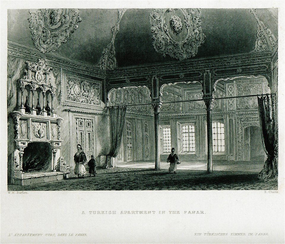 A turkish apartment in the Fanar - Pardoe Julia - 1838