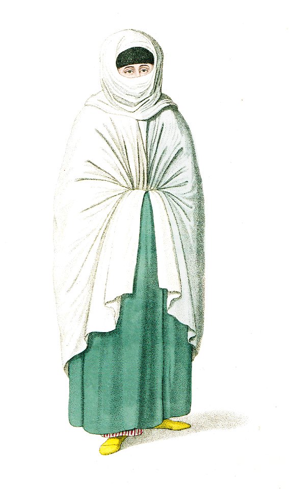 A Turkish woman in a provincial dress - Dalvimart Octavien - 1804