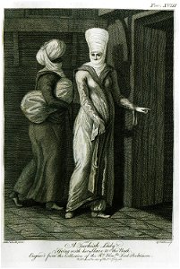A Turkish Lady - Calvert Frederick (baron Baltimore) - 1769