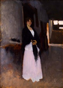 A Venetian Woman by John Singer Sargent, c. 1880-01