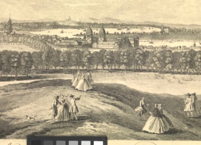 A View from oneTree-Hill in Greenwich Park - Prospect de la Colline appelle one Tree-Hill en Greenwich Parc RMG L7513-001