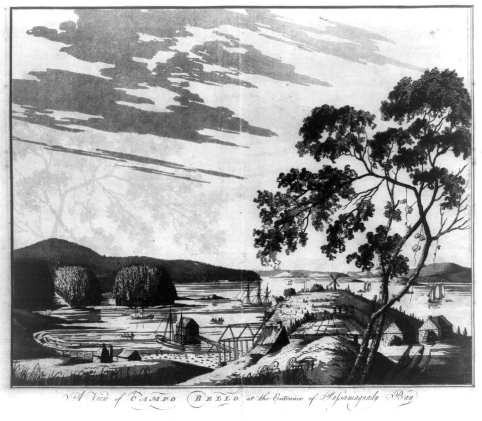 A view of Campo Bello at the entrance of Passamaquady Bay LCCN2004671479