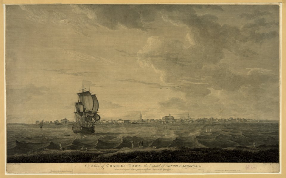A view of Charles-Town, the capital of South Carolina - painted by Thos. Leitch ; engraved by Saml. Smith. LCCN2004678927