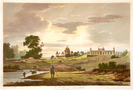 A View of Firozabad by William Hodges 1787