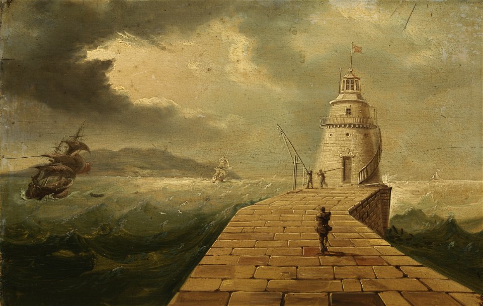 A View of Poolbeg Lighthouse P6195